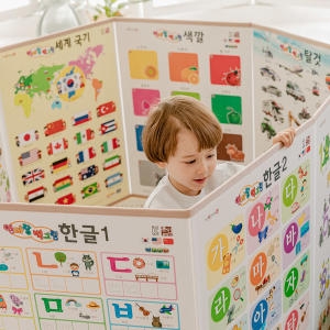 훈민출판사 엄마랑 벽그림 병풍 플러스_이미지