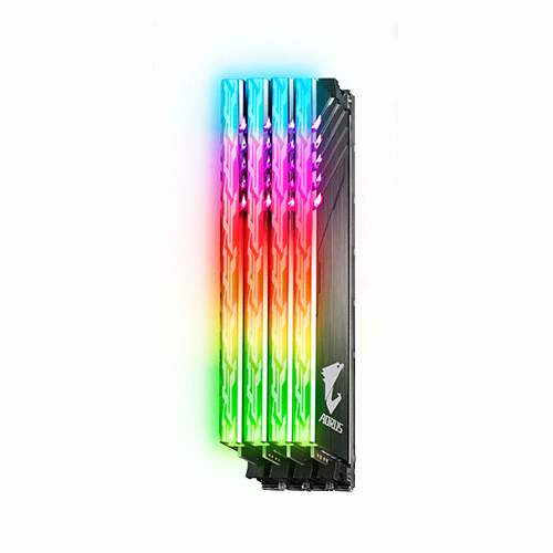 GIGABYTE AORUS DDR4-3200 CL16 RGB Memory with Demo kit 패키지 (16GB(8Gx2))_이미지