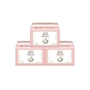 최신제조일 유기농 순면 소형 18p 3팩