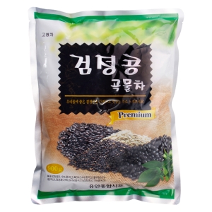 유안종합식품 검정콩 곡물차 900g (12개)_이미지