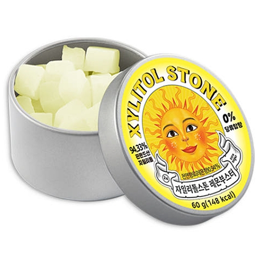 윌리엄자일리톨 자일리톨스톤 레몬부스터 60g[20개]