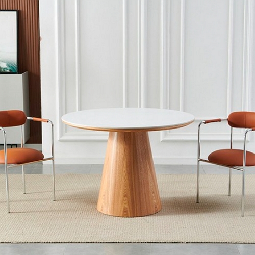 트리몬 TM03 원형 포세린 세라믹 식탁 1000