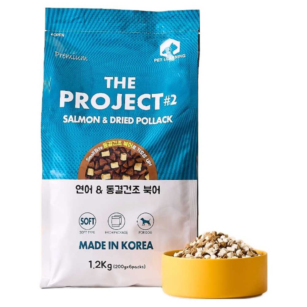  대성물산 펫러닝 더 프로젝트2 연어 1.2kg [1개]