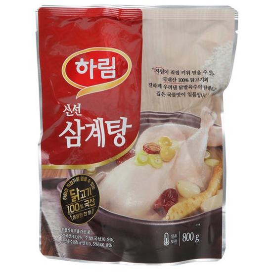 하림 신선(고향) 삼계탕 800g (1개)_이미지