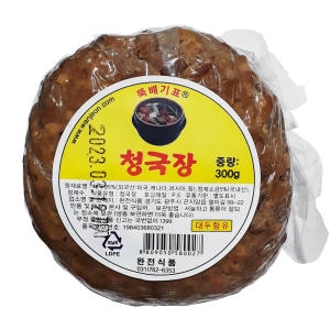 완전식품 뚝배기표 청국장 300g이미지입니다. 누르면 해당 게시물로 새창이동합니다.