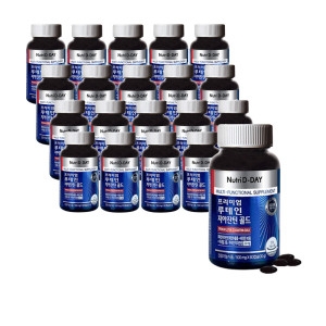 뉴트리디데이 프리미엄 루테인 지아잔틴 골드 500mg 60캡슐 (20개)_이미지