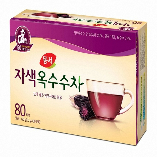 동서식품 동서 자색 옥수수차 80T (1개)