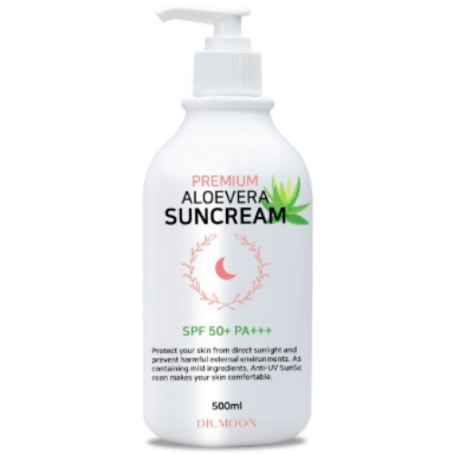 대전탄산업 닥터문 알로에베라 선크림 500ml (5개)