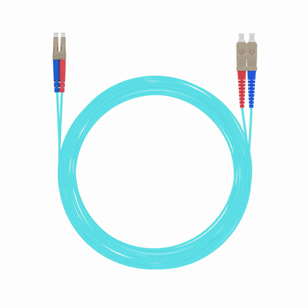 이지넷유비쿼터스 넥스트 10G LC-SC타입 광 패치코드 케이블 (NEXT-LS305MM-10G, 5m)_이미지