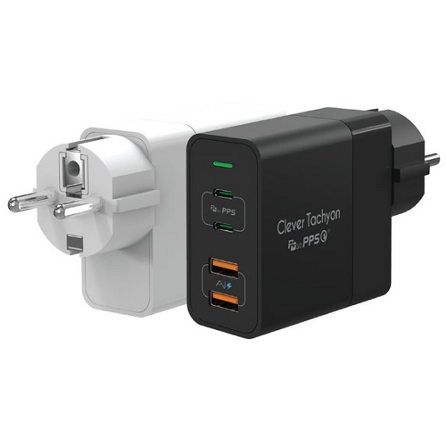 바이퍼럭스 클레버 타키온 PD PPS 87W 4포트 GaN 접지형 충전기 CTM-G224PQ