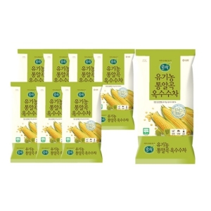 샘표식품 순작 유기농 통알곡 옥수수차 1kg (24개)_이미지