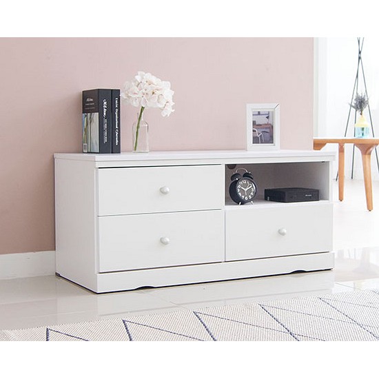 리더스가구 리더스 3자 2단 TV 거실장 900