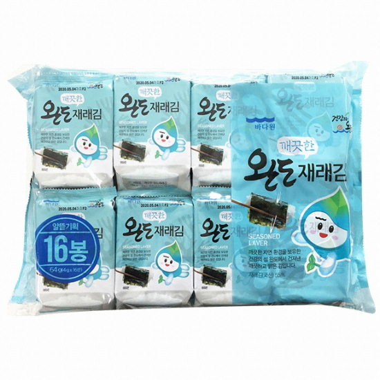 바다원 완도 재래 도시락김 4g