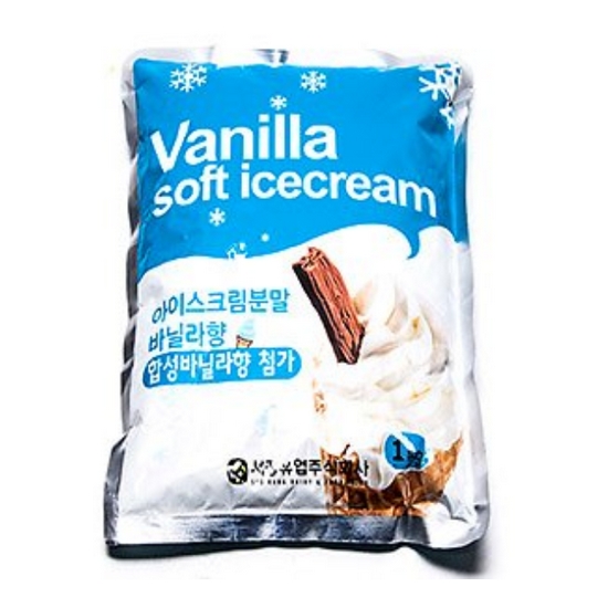 서강유업 아이스크림분말 바닐라향 1kg (20개)_이미지