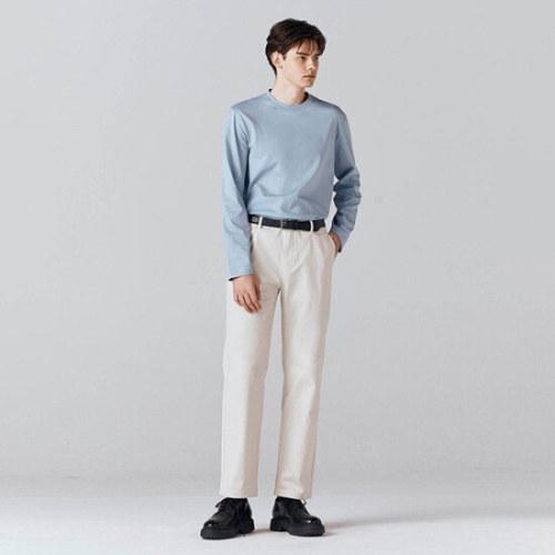 지오다노 남 테이퍼드 치노 면바지 115522_이미지