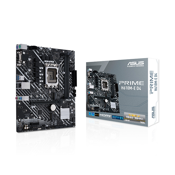ASUS PRIME H610M-E D4 아이보라
