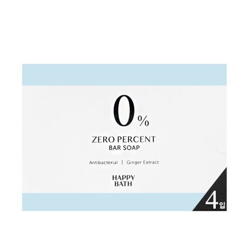 제로퍼센트 항균 바솝 90g 4입