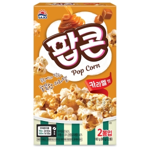 팝콘 카라멜맛 80g 2개