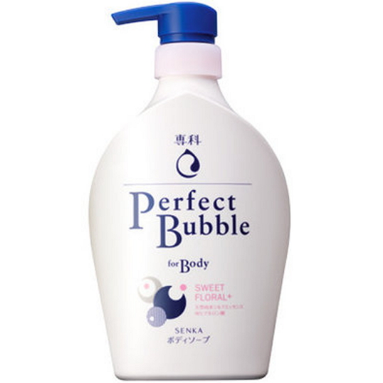 센카 퍼펙트 버블 포 바디 스위트 플로럴 N 500ml (1개)_이미지