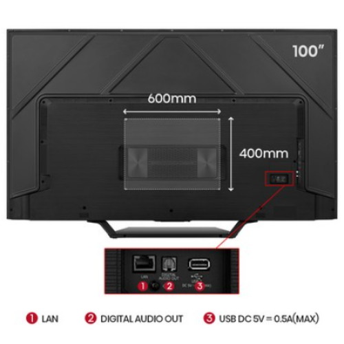 하이센스 100U7N (스탠드)_이미지