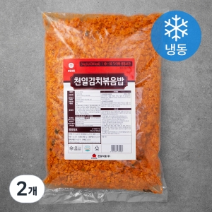 천일식품 천일 김치 볶음밥 냉동 3kg 2개