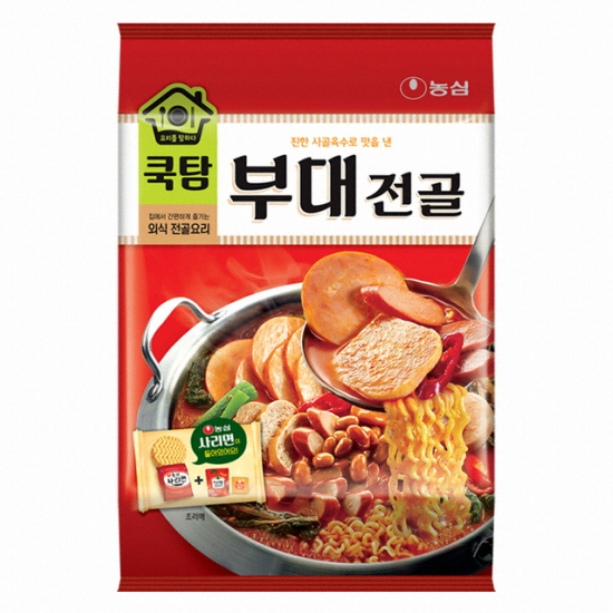농심 쿡탐 부대전골 545g (1개)