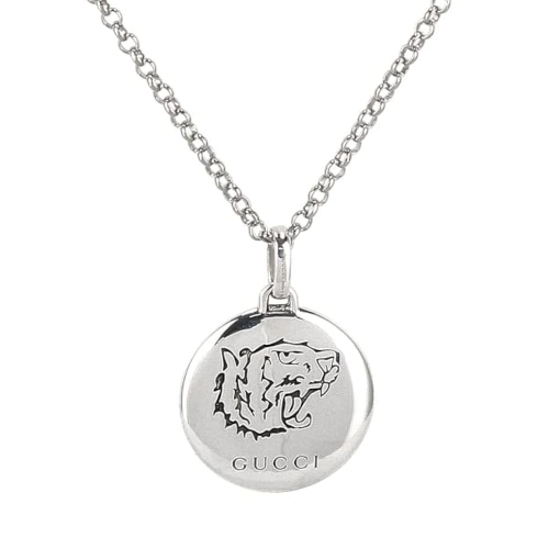 구찌 목걸이 455541 J8400 0701 블라인드 포러브 여성 실버_이미지