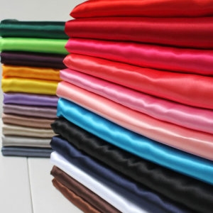 데코탑 샤무즈 공단 21칼라 원단 천 광택 실크 무지 대폭 샤틴 공단천 공단원단 배경천 돌상 파티 테이블_이미지