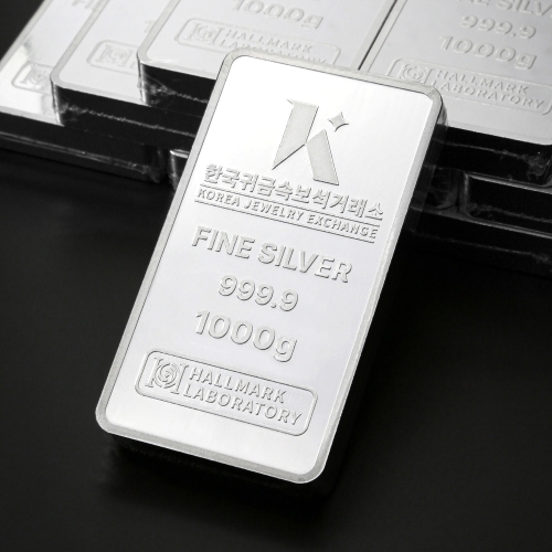 한국귀금속보석거래소 프레스 실버바 1000g (1개)