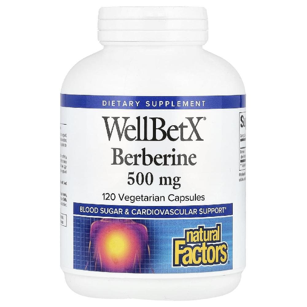 WellBetX 베르베린 500mg 120캡슐