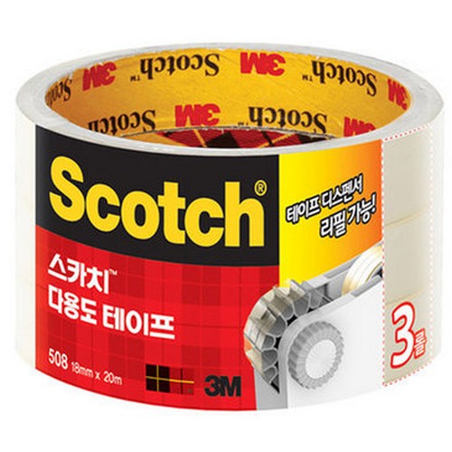 3M 스카치 다용도 테이프 리필 508 18mm x 20m