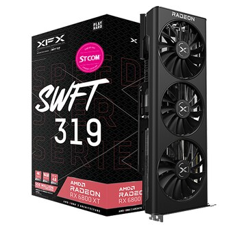 XFX 라데온 RX 6800 XT SWFT 319 CORE D6 16GB