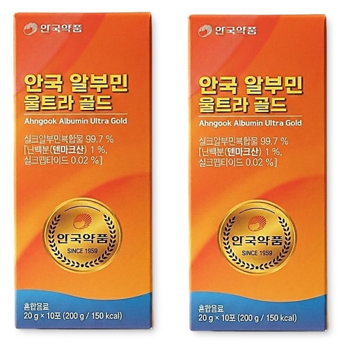 안국약품 안국 알부민 울트라 골드 20g 10포 (2개)_이미지