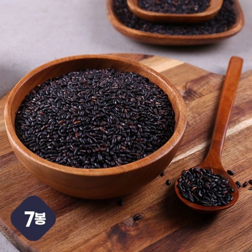 이푸른 국내산 진도 찰흑미 1kg (7개)_이미지