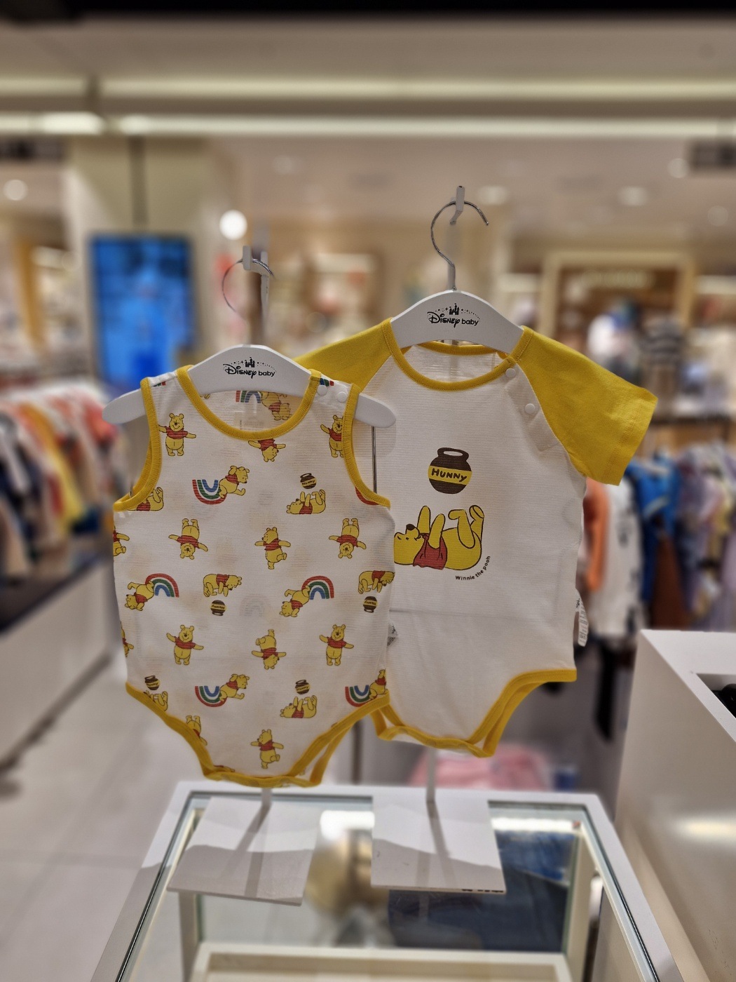 아가방 여름 푸 선물용 반팔티+민소매바디수트 세트 1+1 79S417502