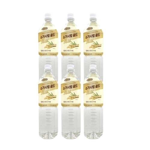 리치스 슈가시럽 골드 1.5L (6개)_이미지