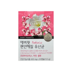 에버핏 편안해질 유산균 30캡슐