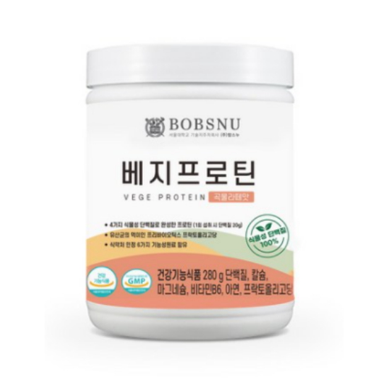 밥스누(BOBSNU) 베지프로틴 280g (1개)_이미지