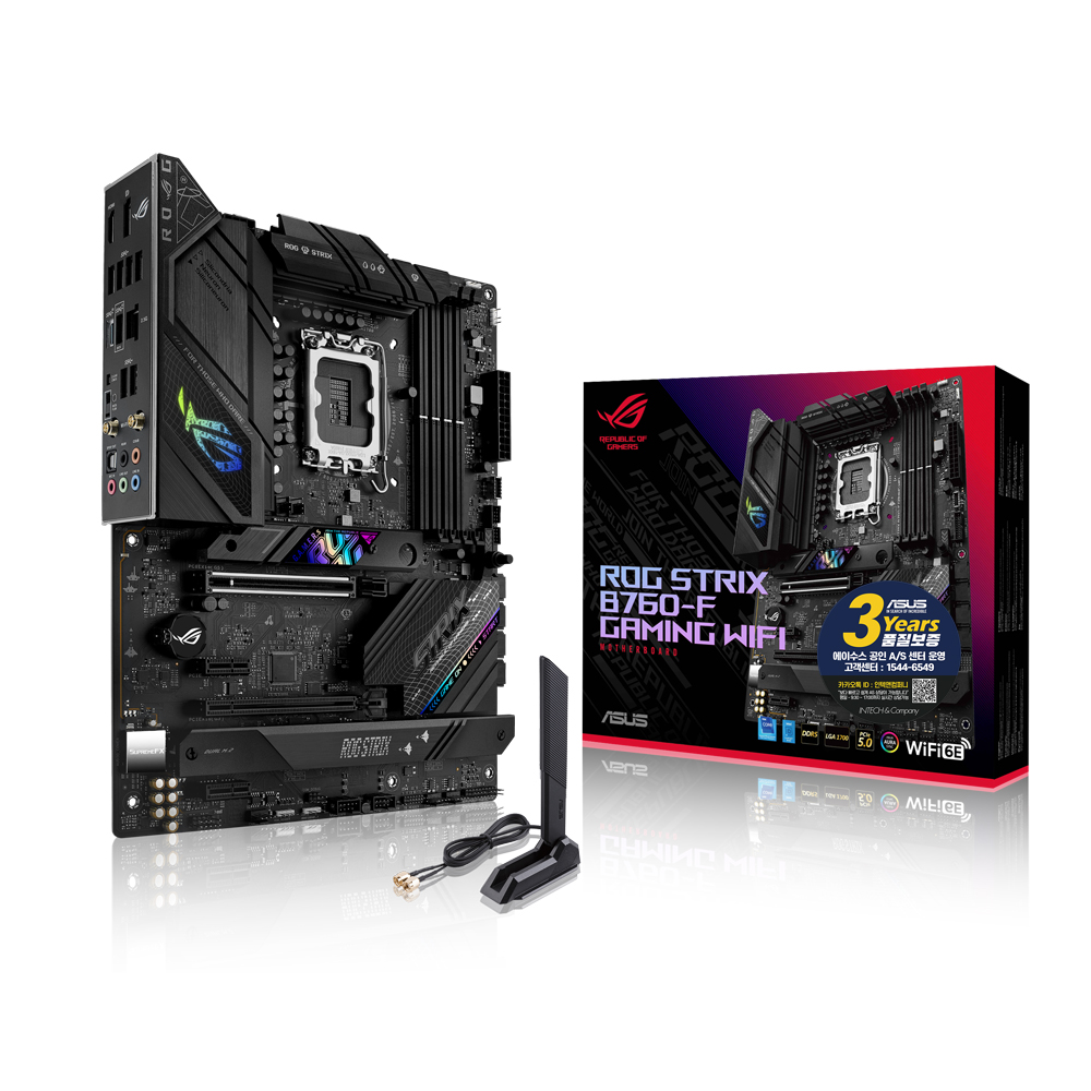 ASUS ROG STRIX B760-F GAMING WIFI 인텍앤컴퍼니