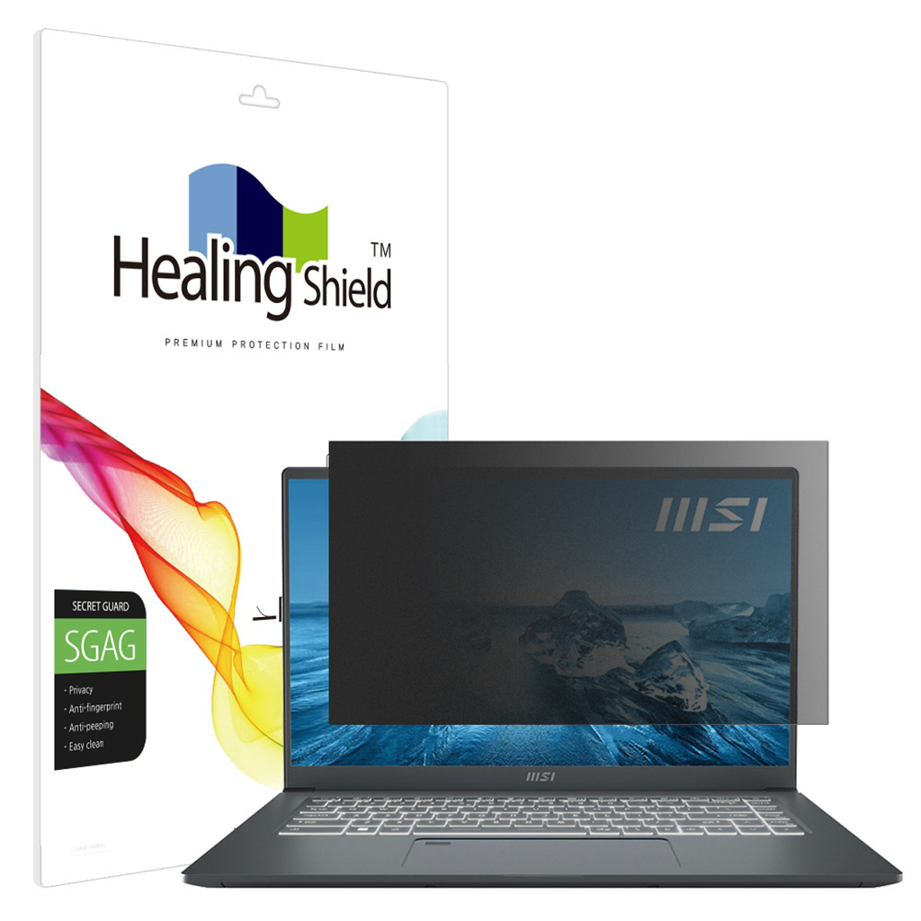 MSI 프레스티지 15 A12U 프라이버시 저반사 사생활 보호필름