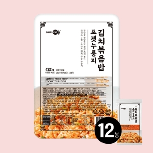 에스앤푸드 김치볶음밥 포켓 누룽지 36g
