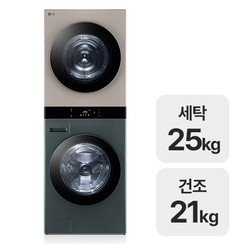 LG전자 트롬 오브제컬렉션 워시타워 WL21GRZU_이미지