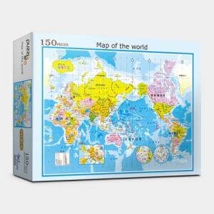 비앤비퍼즐 세계지도 직소퍼즐 (PL150-23) [150P]