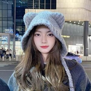 코디 꼬깔 모자 캐쥬얼 커플 휴가 방한모자-WFFNK1<b>C</b>