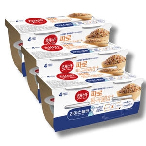 CJ제일제당 햇반 라이스플랜 파로 통곡물밥 190g (36개)