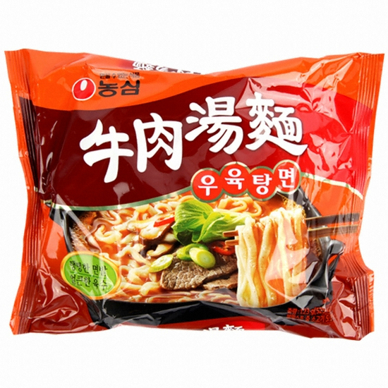 농심 우육탕면 123g (32개)_이미지