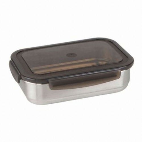 포데이 인콕 스텐콕 스텐밀폐용기 납작이 1호 650ml