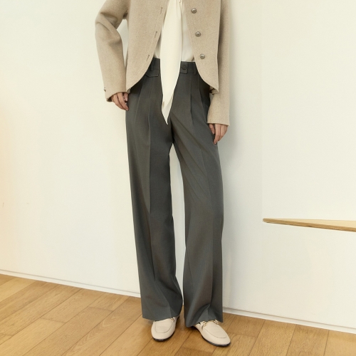 수프 제이슨우 링 와이드턱 팬츠 WZPT2W02_이미지