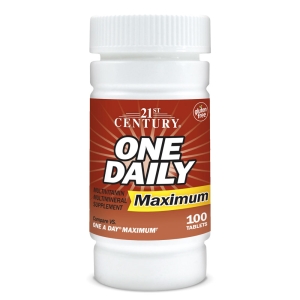 21st 센츄리 원 데일리 맥시멈 멀티비타민 멀티미네랄 타블렛 100개입 1개