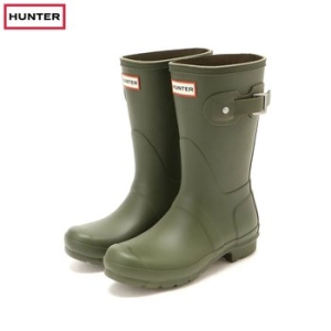 헌터 우먼스 레인부츠 숏 올리브리프 WFS1000RMA-OLIVE LEAF 163138 220_UK3